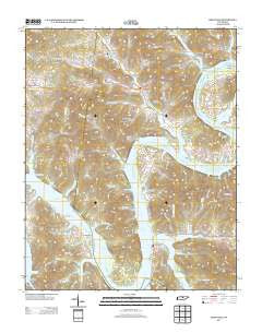 Granville Tennessee Historical topographic map, 1:24000 scale, 7.5 X 7.5 Minute, Year 2013