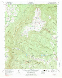 Grassy Cove Tennessee Historical topographic map, 1:24000 scale, 7.5 X 7.5 Minute, Year 1973