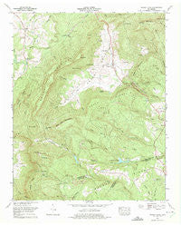 Grassy Cove Tennessee Historical topographic map, 1:24000 scale, 7.5 X 7.5 Minute, Year 1973