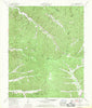 Graves Spring Tennessee Historical topographic map, 1:24000 scale, 7.5 X 7.5 Minute, Year 1951