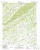 Graveston Tennessee Historical topographic map, 1:24000 scale, 7.5 X 7.5 Minute, Year 1952