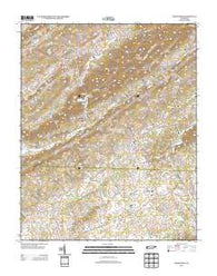 Graveston Tennessee Historical topographic map, 1:24000 scale, 7.5 X 7.5 Minute, Year 2013