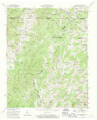 Grayson North Carolina Historical topographic map, 1:24000 scale, 7.5 X 7.5 Minute, Year 1959