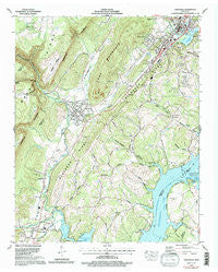 Graysville Tennessee Historical topographic map, 1:24000 scale, 7.5 X 7.5 Minute, Year 1972