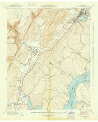 Graysville Tennessee Historical topographic map, 1:24000 scale, 7.5 X 7.5 Minute, Year 1943
