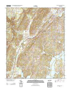 Graysville Tennessee Historical topographic map, 1:24000 scale, 7.5 X 7.5 Minute, Year 2013
