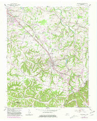 Greenbrier Tennessee Historical topographic map, 1:24000 scale, 7.5 X 7.5 Minute, Year 1961