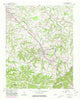 Greenbrier Tennessee Historical topographic map, 1:24000 scale, 7.5 X 7.5 Minute, Year 1961