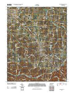 Greenbrier Tennessee Historical topographic map, 1:24000 scale, 7.5 X 7.5 Minute, Year 2010