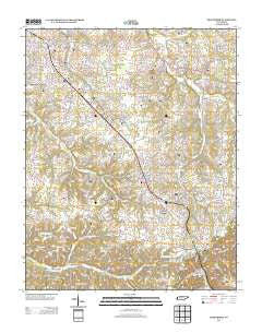Greenbrier Tennessee Historical topographic map, 1:24000 scale, 7.5 X 7.5 Minute, Year 2013