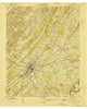 Greeneville Tennessee Historical topographic map, 1:24000 scale, 7.5 X 7.5 Minute, Year 1940
