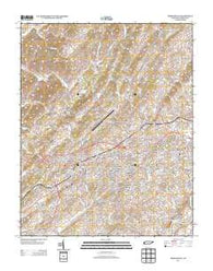 Greeneville Tennessee Historical topographic map, 1:24000 scale, 7.5 X 7.5 Minute, Year 2013