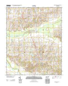 Greenfield Tennessee Historical topographic map, 1:24000 scale, 7.5 X 7.5 Minute, Year 2013