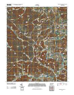 Greenfield Bend Tennessee Historical topographic map, 1:24000 scale, 7.5 X 7.5 Minute, Year 2010