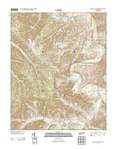 Greenfield Bend Tennessee Historical topographic map, 1:24000 scale, 7.5 X 7.5 Minute, Year 2013