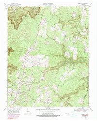 Grimsley Tennessee Historical topographic map, 1:24000 scale, 7.5 X 7.5 Minute, Year 1954
