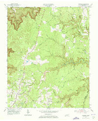 Grimsley Tennessee Historical topographic map, 1:24000 scale, 7.5 X 7.5 Minute, Year 1954