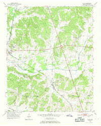 Guys Tennessee Historical topographic map, 1:24000 scale, 7.5 X 7.5 Minute, Year 1951