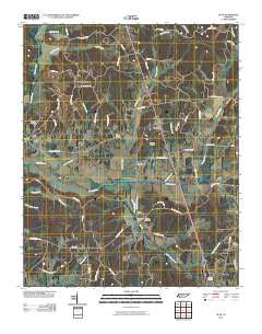Guys Tennessee Historical topographic map, 1:24000 scale, 7.5 X 7.5 Minute, Year 2010