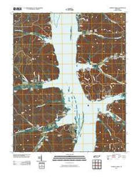 Harmon Creek Tennessee Historical topographic map, 1:24000 scale, 7.5 X 7.5 Minute, Year 2010