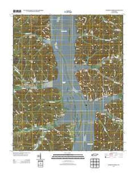 Harmon Creek Tennessee Historical topographic map, 1:24000 scale, 7.5 X 7.5 Minute, Year 2013
