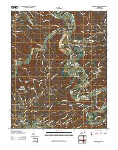 Harpeth Valley Tennessee Historical topographic map, 1:24000 scale, 7.5 X 7.5 Minute, Year 2010