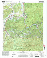 Hartford Tennessee Historical topographic map, 1:24000 scale, 7.5 X 7.5 Minute, Year 2003