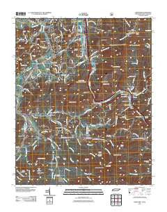 Hartford Tennessee Historical topographic map, 1:24000 scale, 7.5 X 7.5 Minute, Year 2011