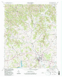 Hartsville Tennessee Historical topographic map, 1:24000 scale, 7.5 X 7.5 Minute, Year 1994