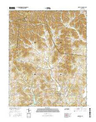 Hartsville Tennessee Current topographic map, 1:24000 scale, 7.5 X 7.5 Minute, Year 2016