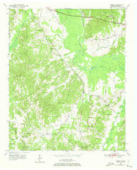 Hebron Tennessee Historical topographic map, 1:24000 scale, 7.5 X 7.5 Minute, Year 1950