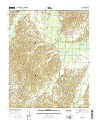 Hebron Tennessee Current topographic map, 1:24000 scale, 7.5 X 7.5 Minute, Year 2016