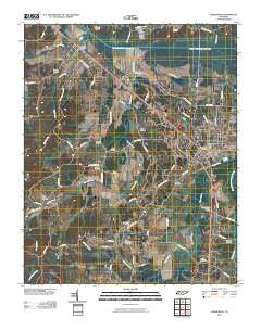 Henderson Tennessee Historical topographic map, 1:24000 scale, 7.5 X 7.5 Minute, Year 2010