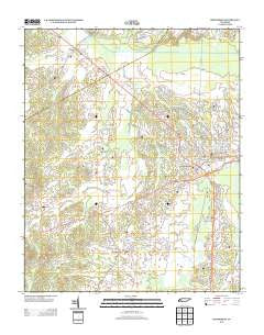 Henderson Tennessee Historical topographic map, 1:24000 scale, 7.5 X 7.5 Minute, Year 2013