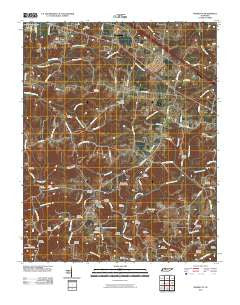 Henrietta Tennessee Historical topographic map, 1:24000 scale, 7.5 X 7.5 Minute, Year 2010