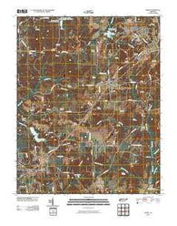 Henry Tennessee Historical topographic map, 1:24000 scale, 7.5 X 7.5 Minute, Year 2010
