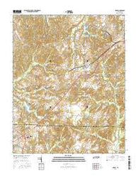 Henry Tennessee Current topographic map, 1:24000 scale, 7.5 X 7.5 Minute, Year 2016
