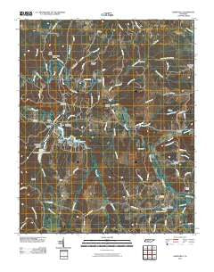 Henryville Tennessee Historical topographic map, 1:24000 scale, 7.5 X 7.5 Minute, Year 2010