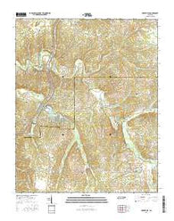 Henryville Tennessee Current topographic map, 1:24000 scale, 7.5 X 7.5 Minute, Year 2016