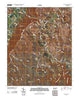 Henson Gap Tennessee Historical topographic map, 1:24000 scale, 7.5 X 7.5 Minute, Year 2010