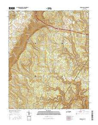 Henson Gap Tennessee Current topographic map, 1:24000 scale, 7.5 X 7.5 Minute, Year 2016