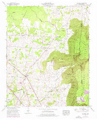 Hillsboro Tennessee Historical topographic map, 1:24000 scale, 7.5 X 7.5 Minute, Year 1953