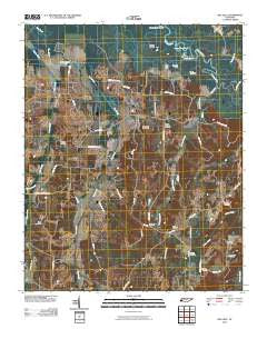 Hillville Tennessee Historical topographic map, 1:24000 scale, 7.5 X 7.5 Minute, Year 2010