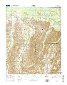 Hillville Tennessee Current topographic map, 1:24000 scale, 7.5 X 7.5 Minute, Year 2016