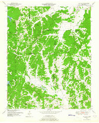 Holladay Tennessee Historical topographic map, 1:24000 scale, 7.5 X 7.5 Minute, Year 1950