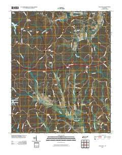 Holladay Tennessee Historical topographic map, 1:24000 scale, 7.5 X 7.5 Minute, Year 2010