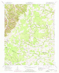 Hollow Springs Tennessee Historical topographic map, 1:24000 scale, 7.5 X 7.5 Minute, Year 1953