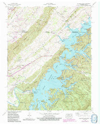 Holston Valley Tennessee Historical topographic map, 1:24000 scale, 7.5 X 7.5 Minute, Year 1960