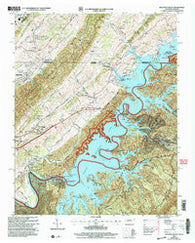 Holston Valley Tennessee Historical topographic map, 1:24000 scale, 7.5 X 7.5 Minute, Year 2003