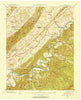 Holston Valley Tennessee Historical topographic map, 1:24000 scale, 7.5 X 7.5 Minute, Year 1938